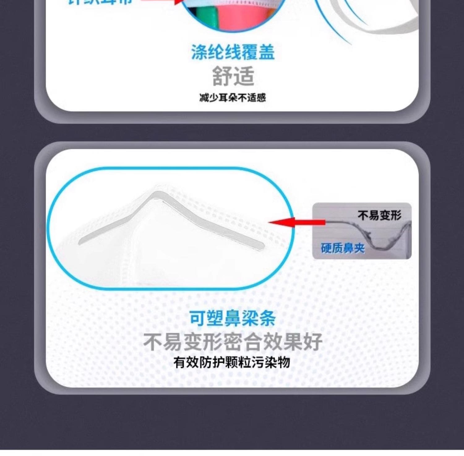 3M 9502V+ 防颗粒物口罩 （呼气阀、头带式、中国KN95认证）